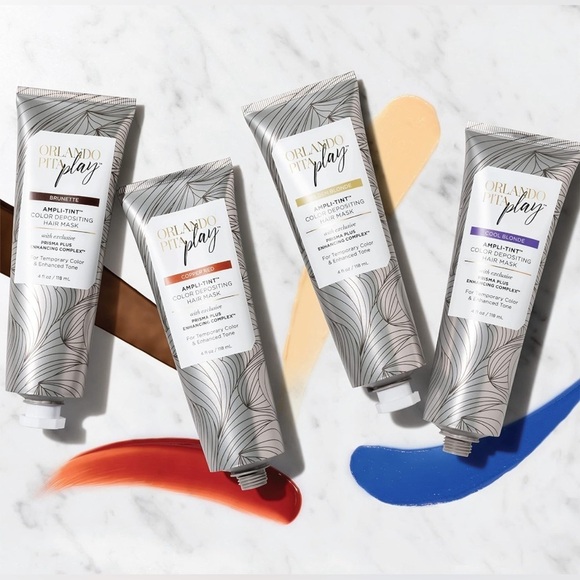 👩🏻 Orlando PITA Play Ampli-tint Color Depositing Hair Mask BRUNETTE - Picture 8 of 11